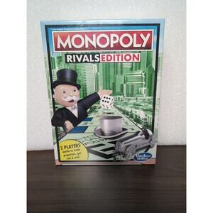 Monopoly Rivals Edition Board Game; 2 Player Game